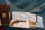 Colt Python 357Mag 6" Nickel LNIB 1984 - 1 of 10
