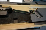 Barrett M107A1 50BMG 29" FDE New in case - 5 of 8