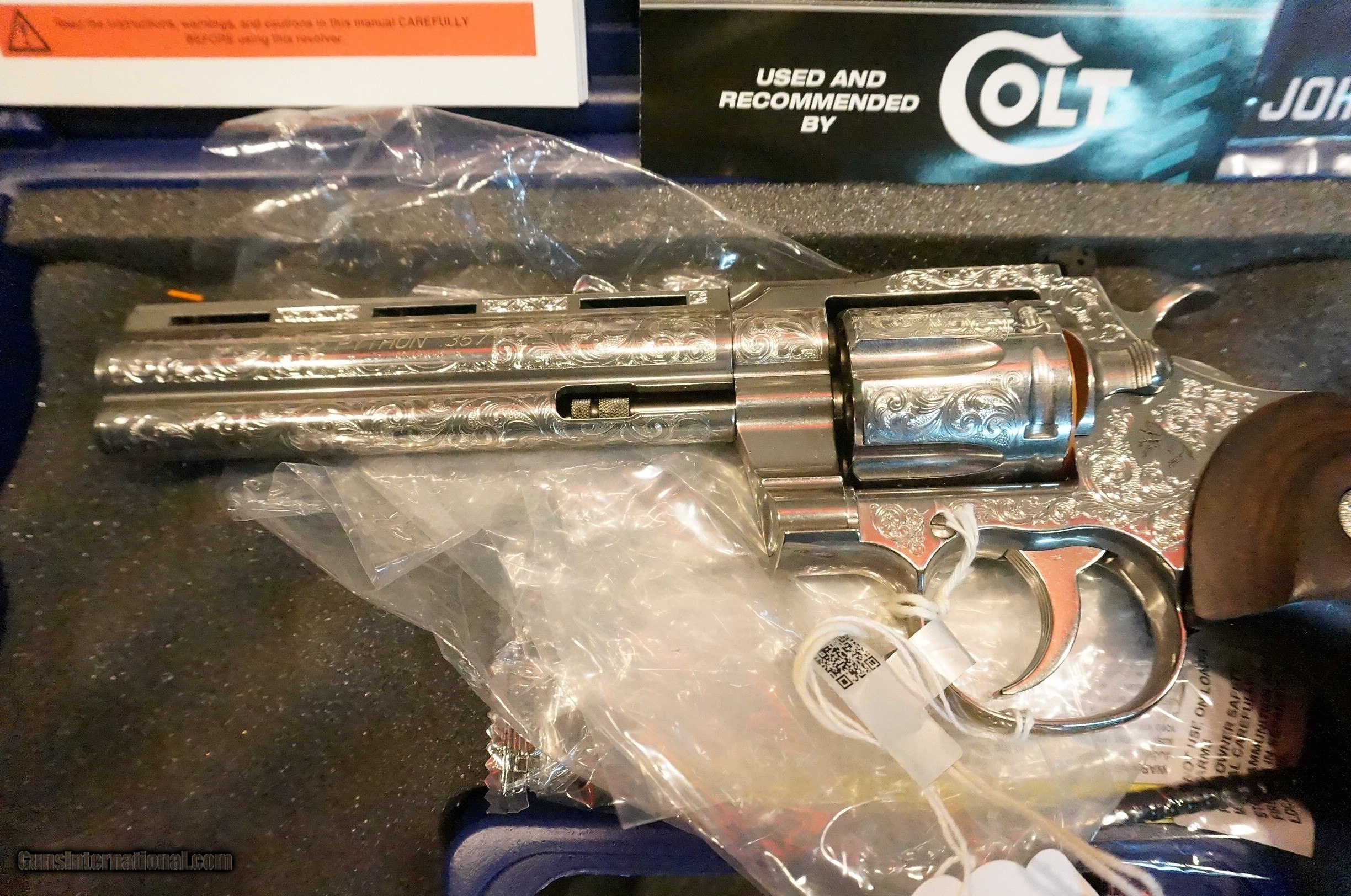Colt Python Engraved 357Mag 6