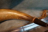 War of 1812 Veteran's Powder Horn, Sword and Walking Stick - 7 of 25