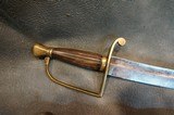 War of 1812 Veteran's Powder Horn, Sword and Walking Stick - 11 of 25