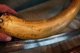 War of 1812 Veteran's Powder Horn, Sword and Walking Stick - 10 of 25