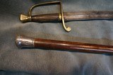 War of 1812 Veteran's Powder Horn, Sword and Walking Stick - 16 of 25