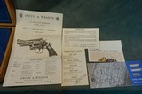 S+W Model 27-2 357Mag 5" bbl,Nickel unfired in the presentation box - 9 of 10