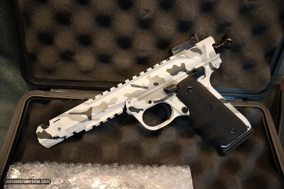 Volquartsen Artic Camo Black Mamba 22LR 4.5