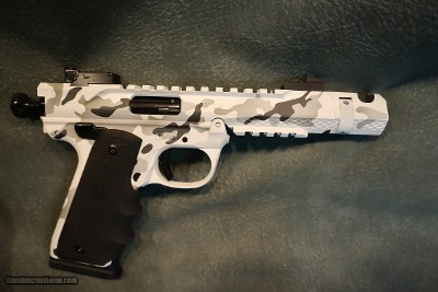 Volquartsen Artic Camo Black Mamba 22LR 4.5