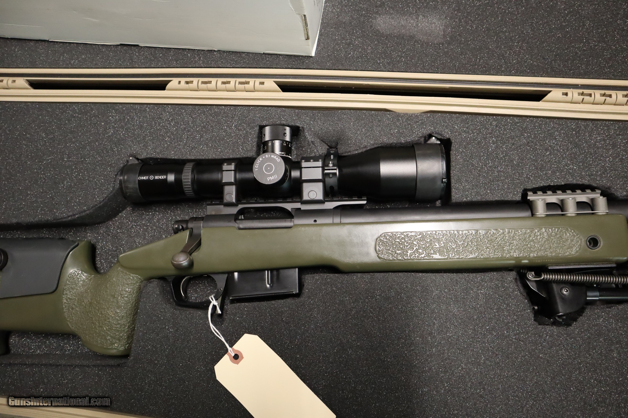 C+H Precision Weapons Custom M40A5 with Schmidt and Bender PMII scope ...