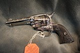 Colt Single Action Army Factory Engraved 45LC 4 1/4