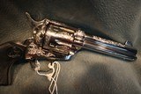 Colt Single Action Army Factory Engraved 45LC 4 1/4