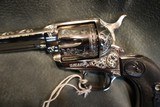 Colt Single Action Army Factory Engraved 45LC 4 1/4