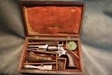 Colt 1855 Root Side Hammer,Factory cased and engraved - 1 of 16