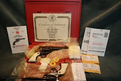 Ruger Vaquero 2 Gun,NRA Matched Set,1 of 1125 45LC matching numbers ON SALE!!!