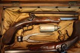 Antique British Dueling Pistol Set - 2 of 13