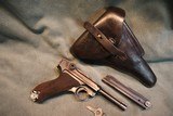 Luger 42 Mauser Banner Police 9mm - 1 of 14