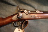 U.S.Springfield 1884 Trapdoor 45-70 with 13 N.Y. marked stock - 2 of 15