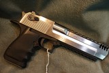 Desert Eagle 50A.E. Blue and Stainless - 2 of 5