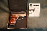 Taurus PT22 22LR nickel with gold NIB - 1 of 5