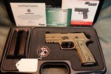 SigSauer P320 AXG Custom Works 9mm NIB - 1 of 6