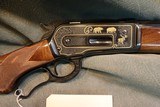 Winchester 1886 High Grade Deluxe Rifle 45-70 Engraved with gold Bears and Elk - 2 of 9