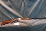 Winchester 1886 High Grade Deluxe Rifle 45-70 Engraved with gold Bears and Elk - 1 of 9