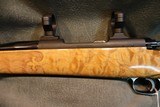 Custom Frank Wells 243Win left hand stock,right hand bolt,deluxe thumbhole maple stock.WOW!!! - 6 of 12