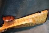 Custom Frank Wells 243Win left hand stock,right hand bolt,deluxe thumbhole maple stock.WOW!!! - 11 of 12