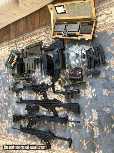 H+K MP5 M91,M93,PTR 9mm,223,308,762x39 Full Auto with 22 Conversion and Accessories!! ON SALE!!!!!