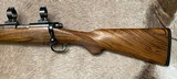 Dakota Arms 22 Sporter Left Hand Rust Blued,Exhibition English Walnut - 7 of 13