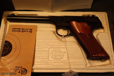 Colt Huntsman 22LR RARE DOUBLE S VARIATION ANIB - Image 2 of 11