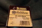 Burris Black Diamond 4-16x50mm 30mm LNIB - 4 of 4