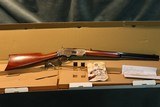 Uberti Winchester 1873 Factory Engraved Short Rifle 357Mag New in the box.
