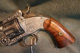 Uberti 1875 Schofield 45LC Custom Engraved Harley Ryder - 2 of 10