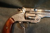 Uberti 1875 Schofield 45LC Custom Engraved Harley Ryder - 8 of 10