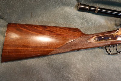Uberti Sharps 1874 Buffalo Hunter 45-70 with MVA scope - Image 3 of 7