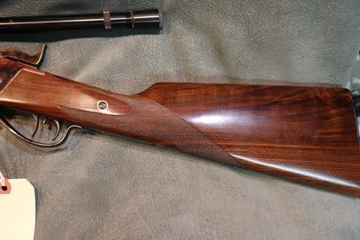 Uberti Sharps 1874 Buffalo Hunter 45-70 with MVA scope - Image 6 of 7