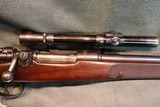 Mauser 98 Sporter 8mm with Lyman Alaskan scope - 2 of 10