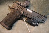 Staccato 2011 Model P 9mm with Trijicon SRO Optic Streamlight TLR-8 AG Light - 7 of 9