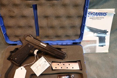 SigArms 1911 Revolution XO 45ACP w/box and papers