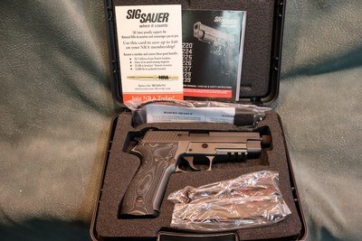 SigSauer P226 MK-25-TB 9mm with box and papers