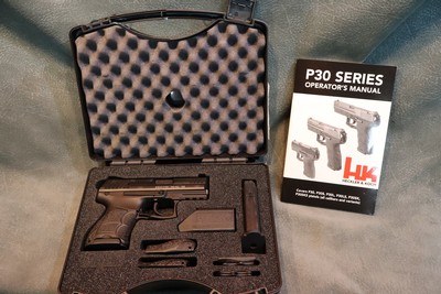 H+K P30SK 9mm V-1 excellent LNIB