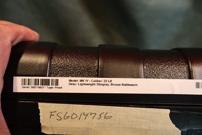 Volquartsen Lightweight Stingray 22LR Bronze Battleworn - Image 6 of 6