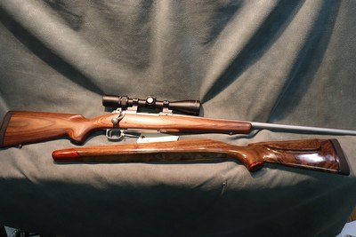 Winchester Model 70 300WSM stainless steel