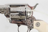 Colt SAA Consecutive Pair,Factory Master Engraved by Steve Kamyk, 45LC 5 1/2