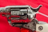 Colt SAA Consecutive Pair,Factory Master Engraved by Steve Kamyk, 45LC 5 1/2