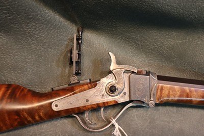 Dakota Arms Little Sharps Factory Engraved 225Win - Image 6 of 12