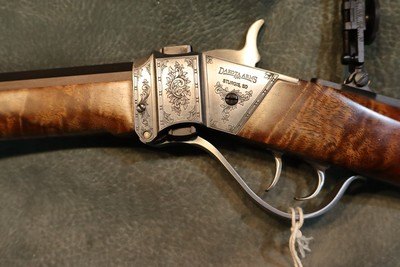 Dakota Arms Little Sharps Factory Engraved 225Win - Image 2 of 12