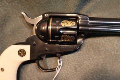 Ruger Engraved Vaquero 45LC Like New - Image 2 of 10