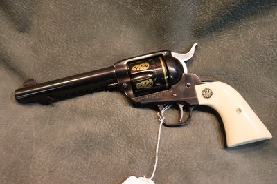 Ruger Engraved Vaquero 45LC Like New - Image 5 of 10