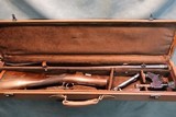 Thomas Bland 375/300 Takedown Rifle with case,Zeiss scope and ammunition - 22 of 25