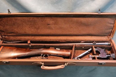 Thomas Bland 375/300 Takedown Rifle with case,Zeiss scope and ammunition - Image 22 of 25